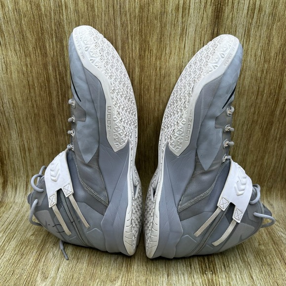 Nike LeBron Zoom Soldier 8 TB Men\'s Size 14 Grey Basketball Shoes 685780-001 main image 8